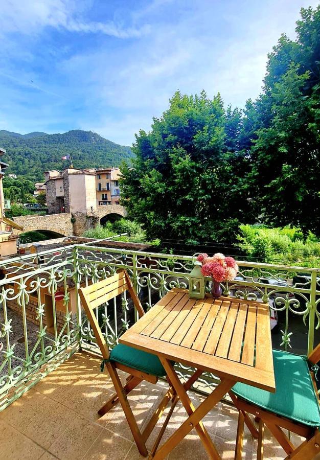 Riverside Apartment Sospel Exterior foto